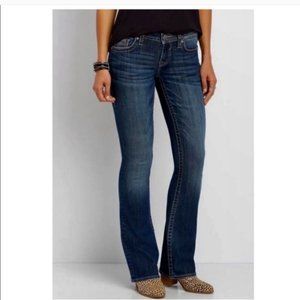 Silver Suki Boot Cut Denim Jeans